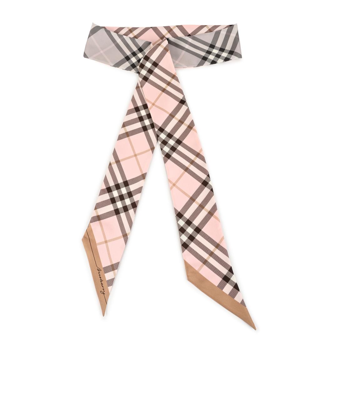 BURBERRY Мульти шелковый шарф, фото 3