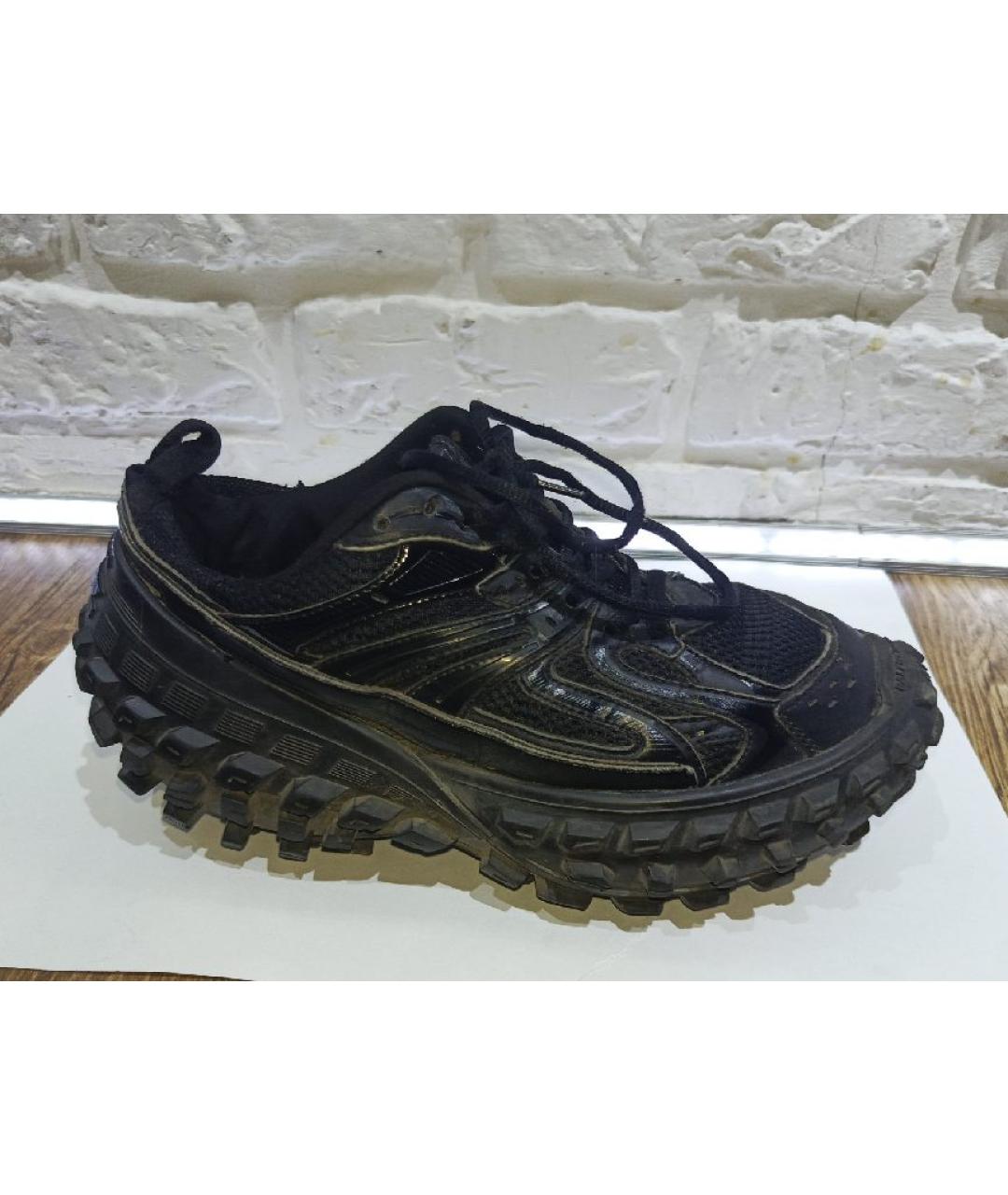 BALENCIAGA Черные высокие кроссовки / кеды, фото 10