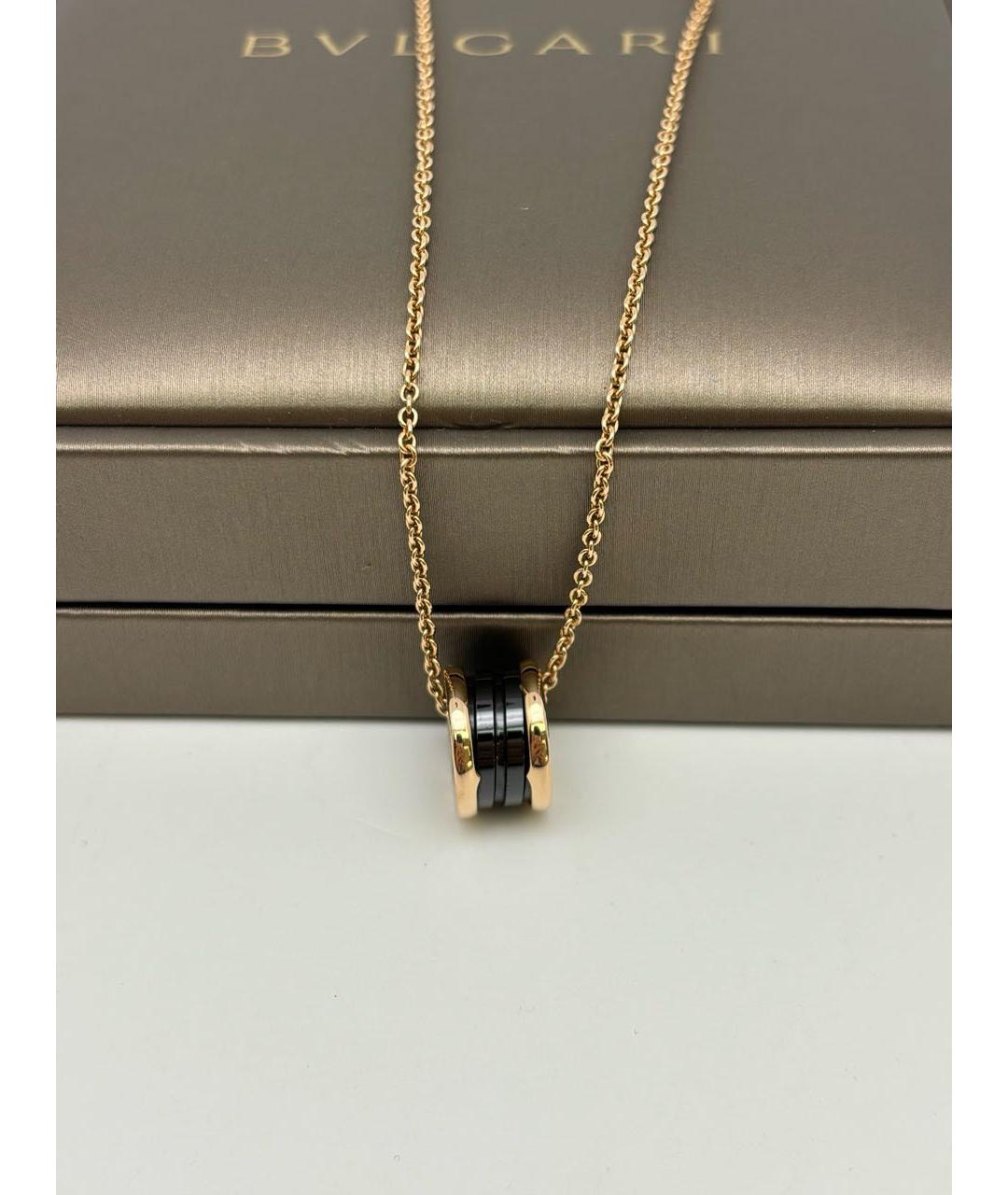 BVLGARI Золотое колье из розового золота, фото 3