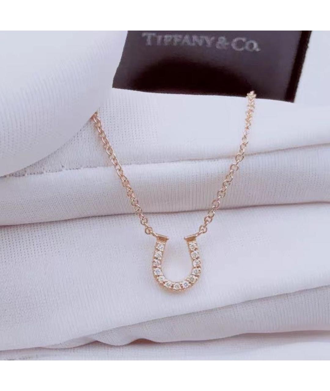 TIFFANY&CO Розовое колье из розового золота, фото 4