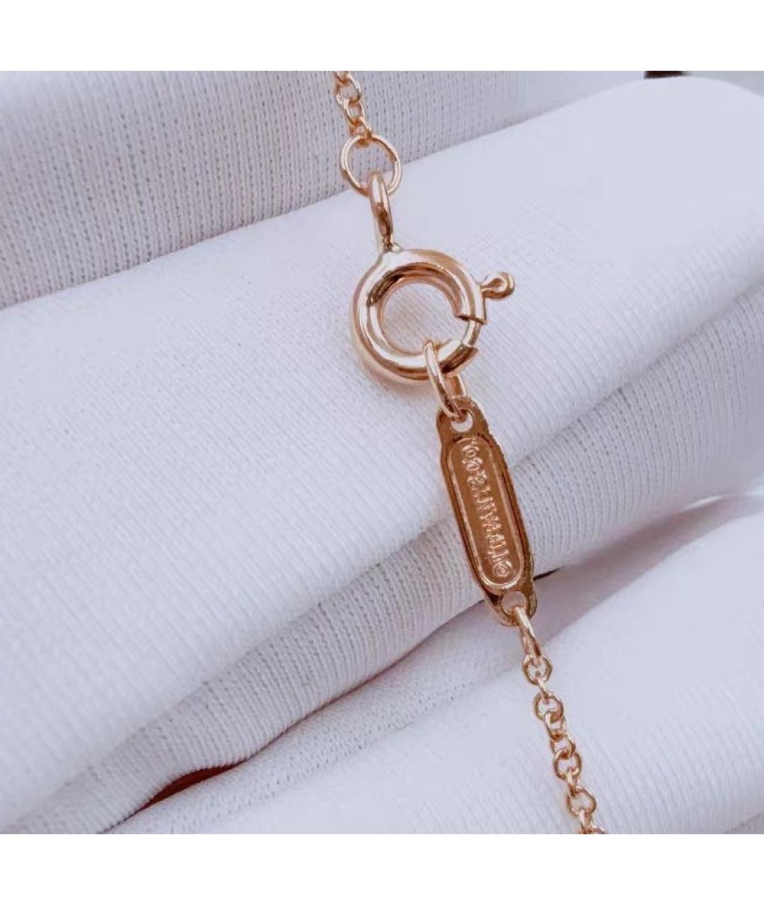 TIFFANY&CO Розовое колье из розового золота, фото 5