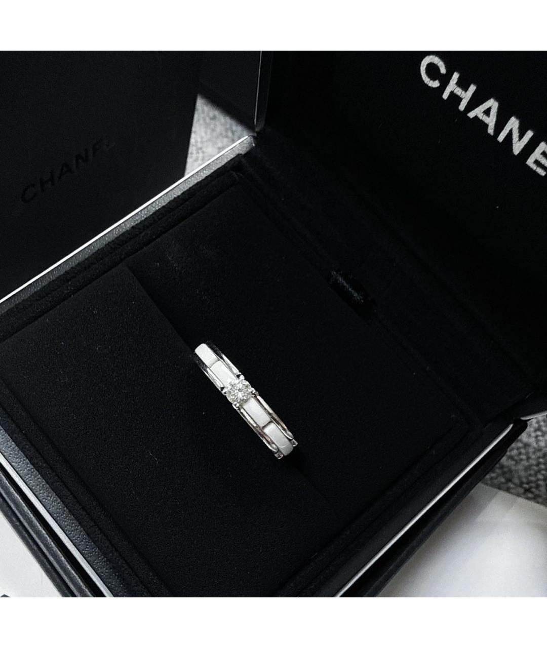 CHANEL Белое кольцо из белого золота, фото 3