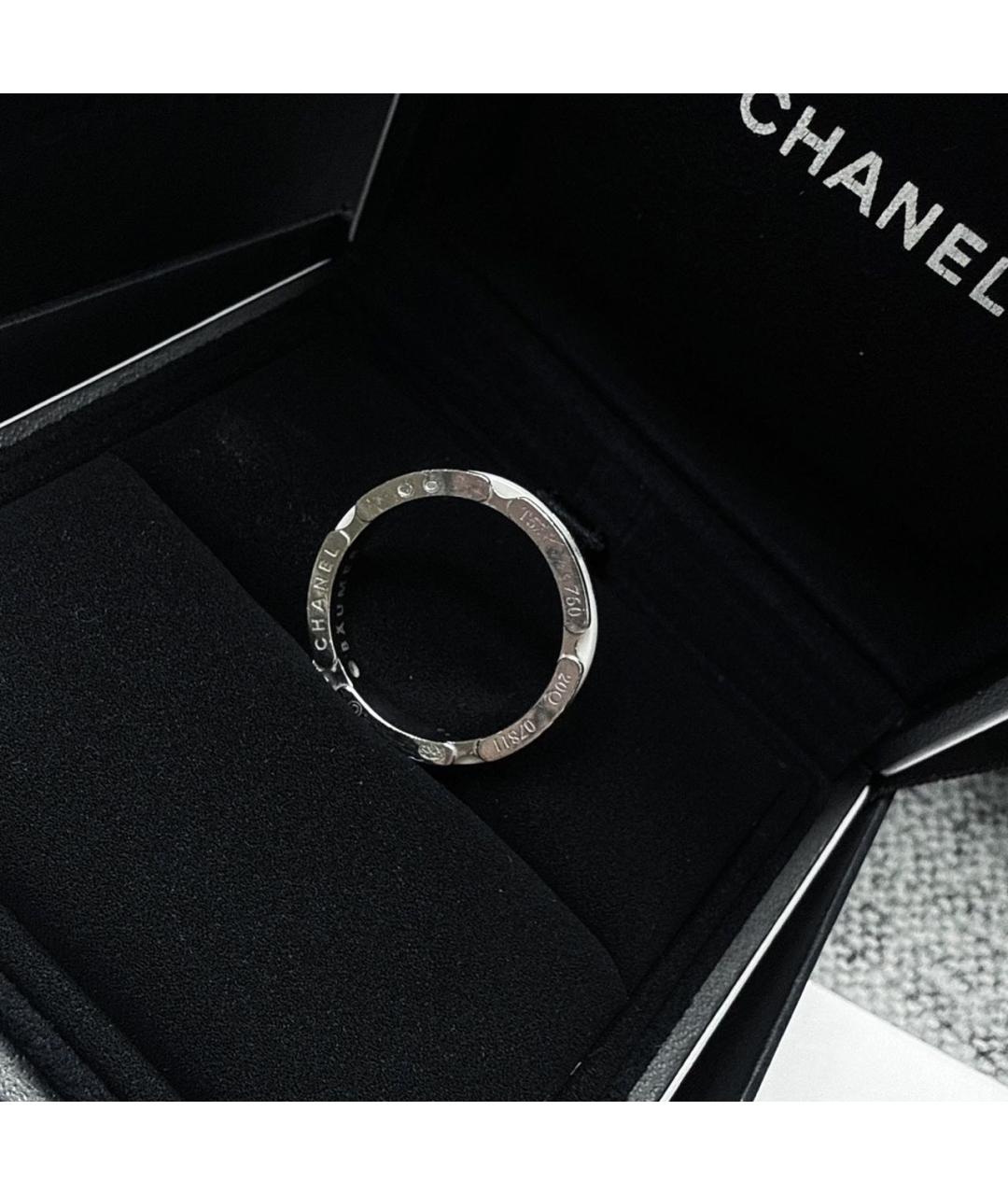 CHANEL Белое кольцо из белого золота, фото 4