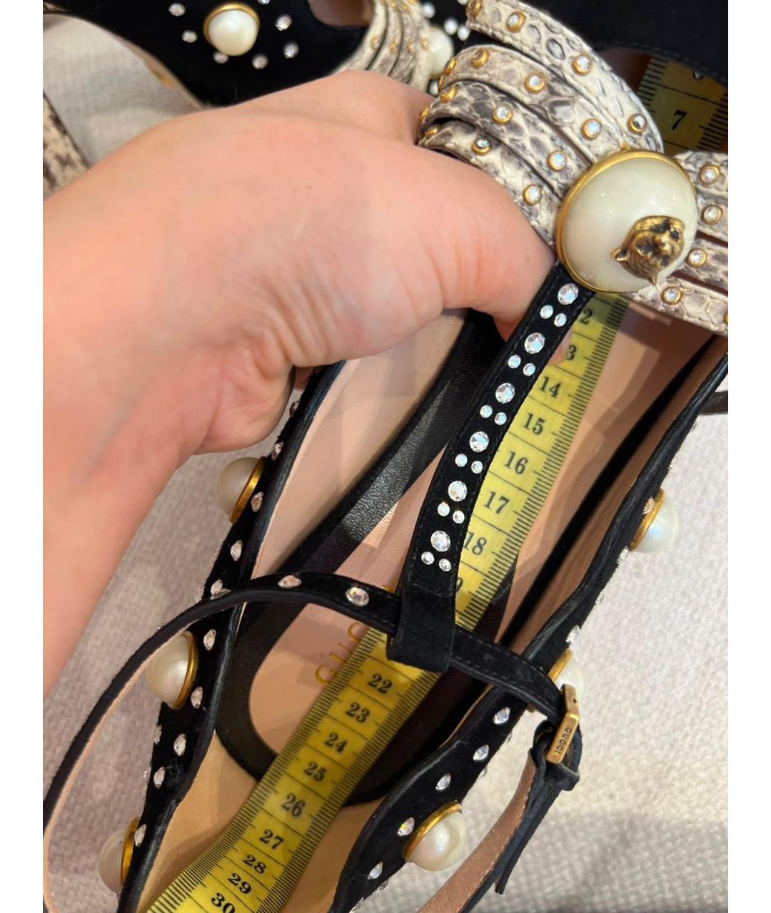GUCCI Черные туфли, фото 8