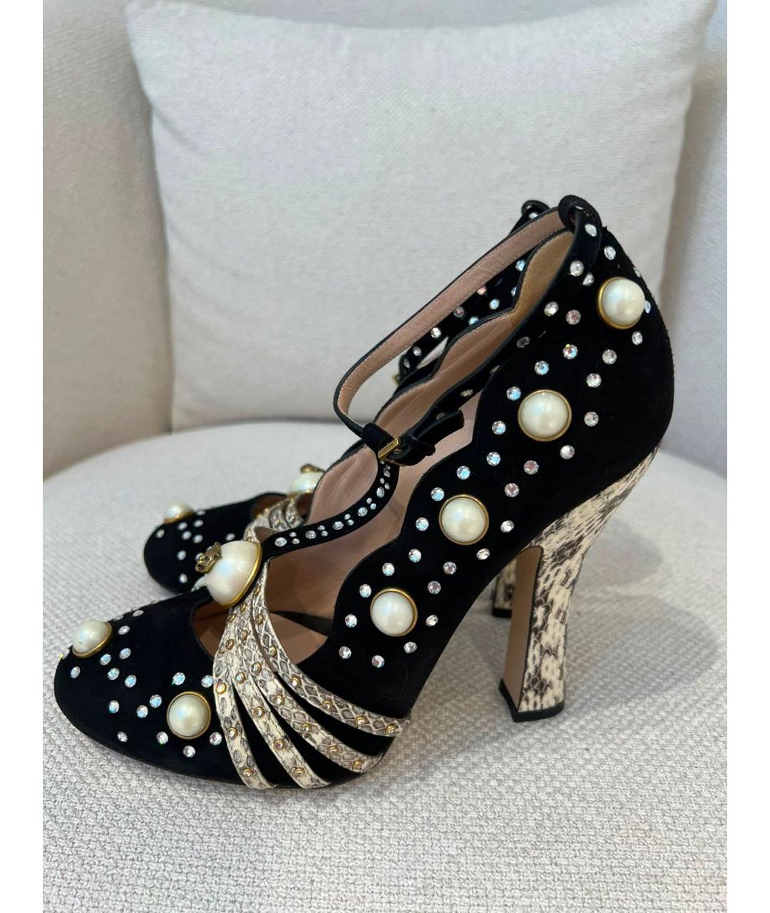 GUCCI Черные туфли, фото 3