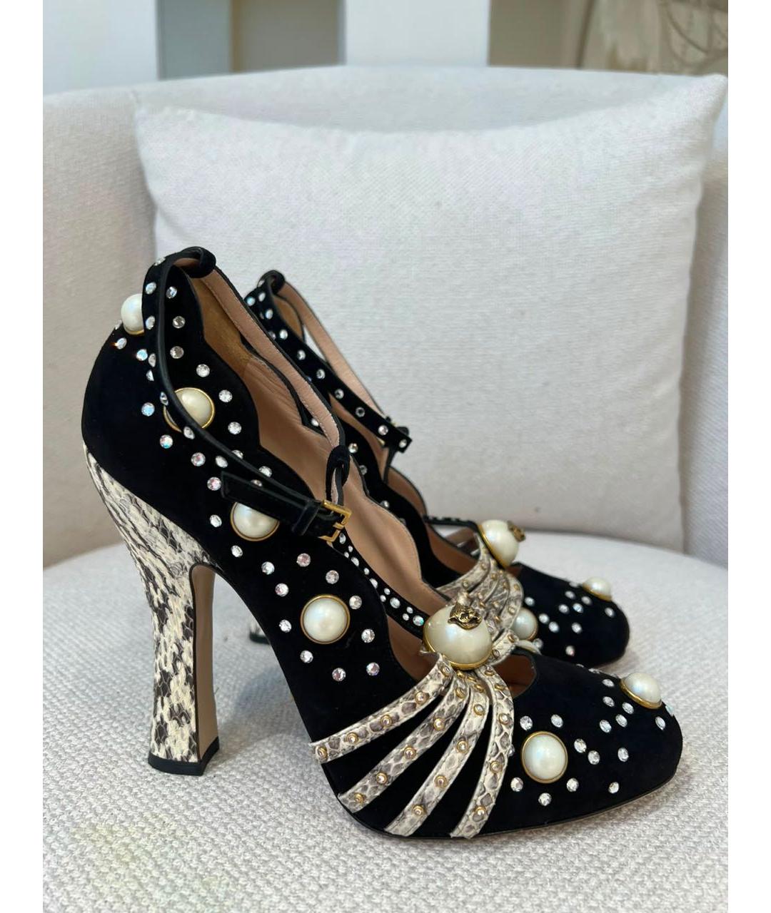 GUCCI Черные туфли, фото 9