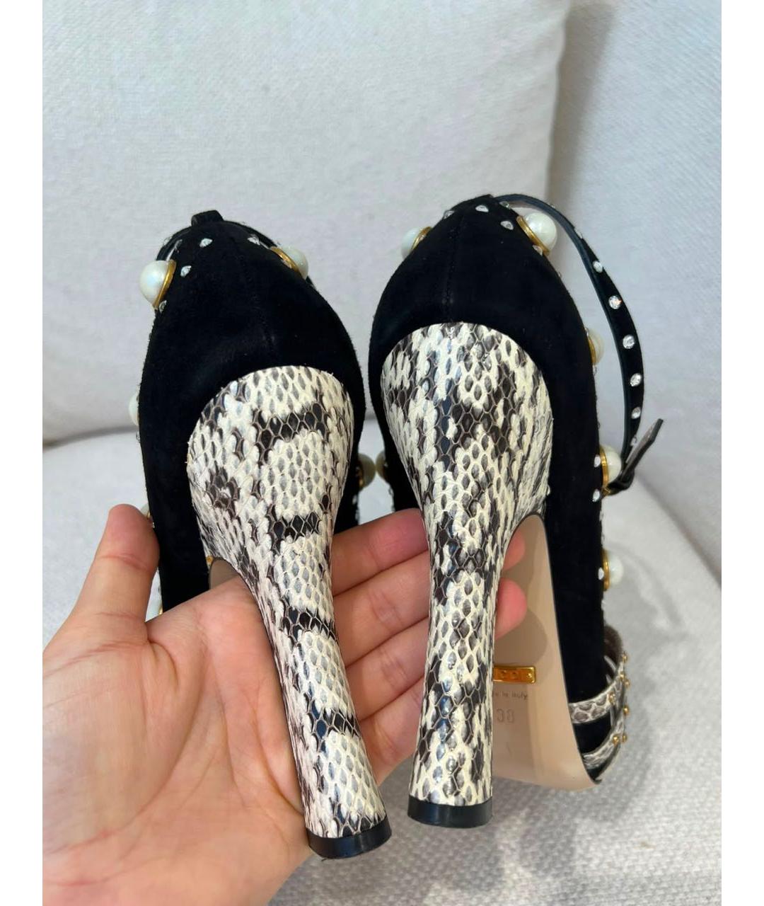 GUCCI Черные туфли, фото 5