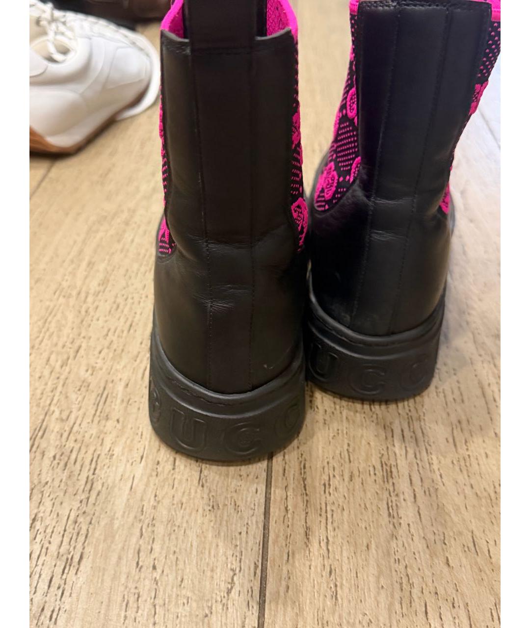 GUCCI Черные полусапоги, фото 4