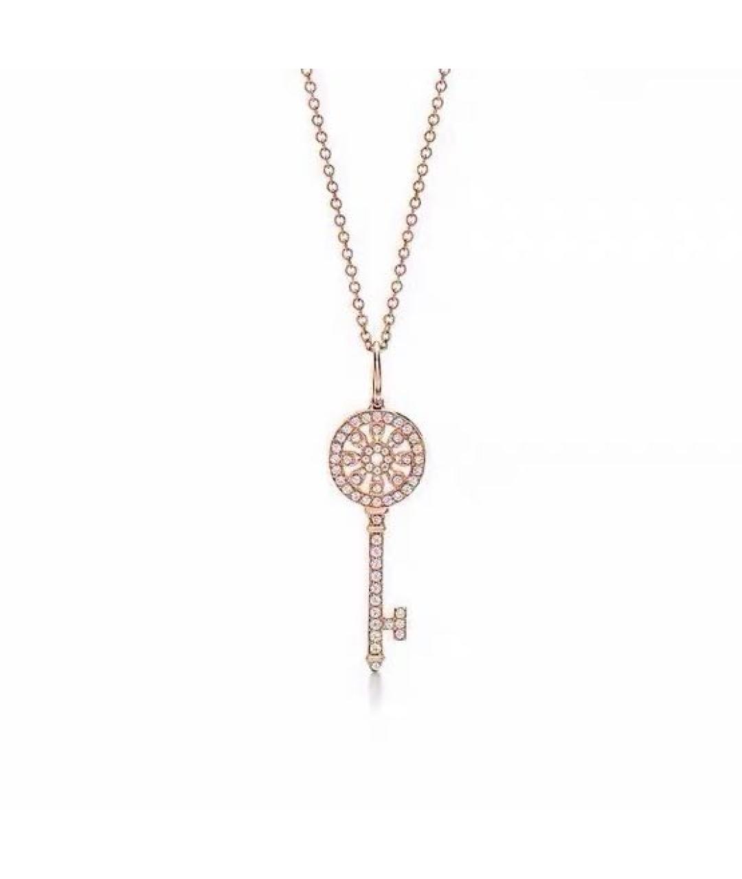 TIFFANY&CO Розовое колье из розового золота, фото 1