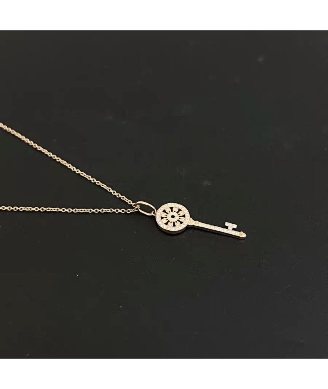 TIFFANY&CO Розовое колье из розового золота, фото 3