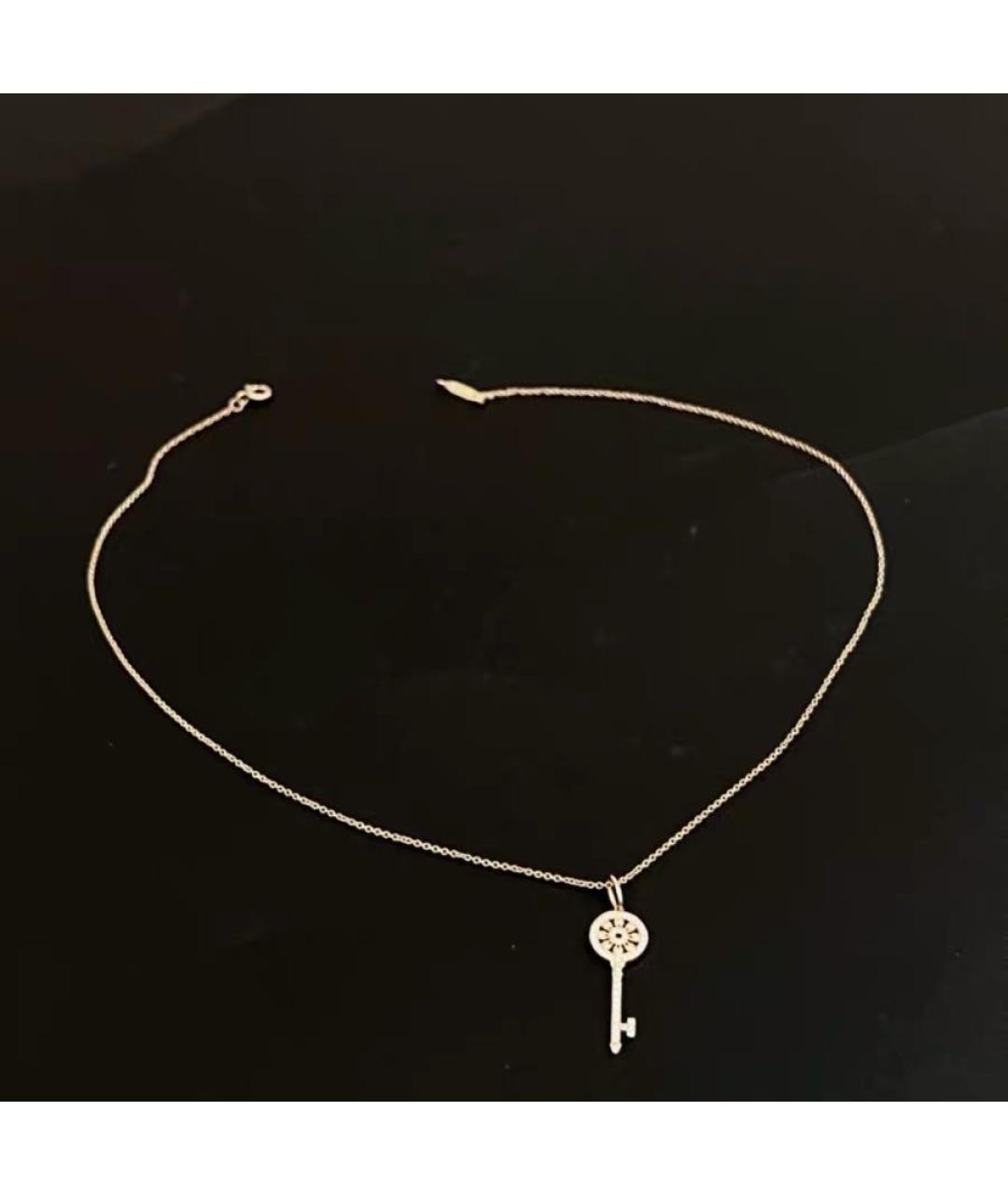 TIFFANY&CO Розовое колье из розового золота, фото 2