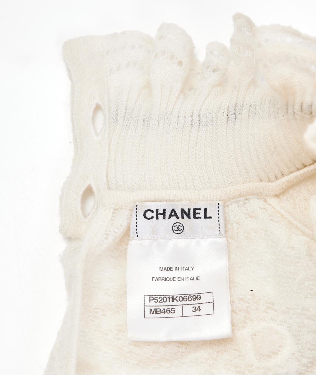 CHANEL Черный шерстяной джемпер / свитер, фото 5