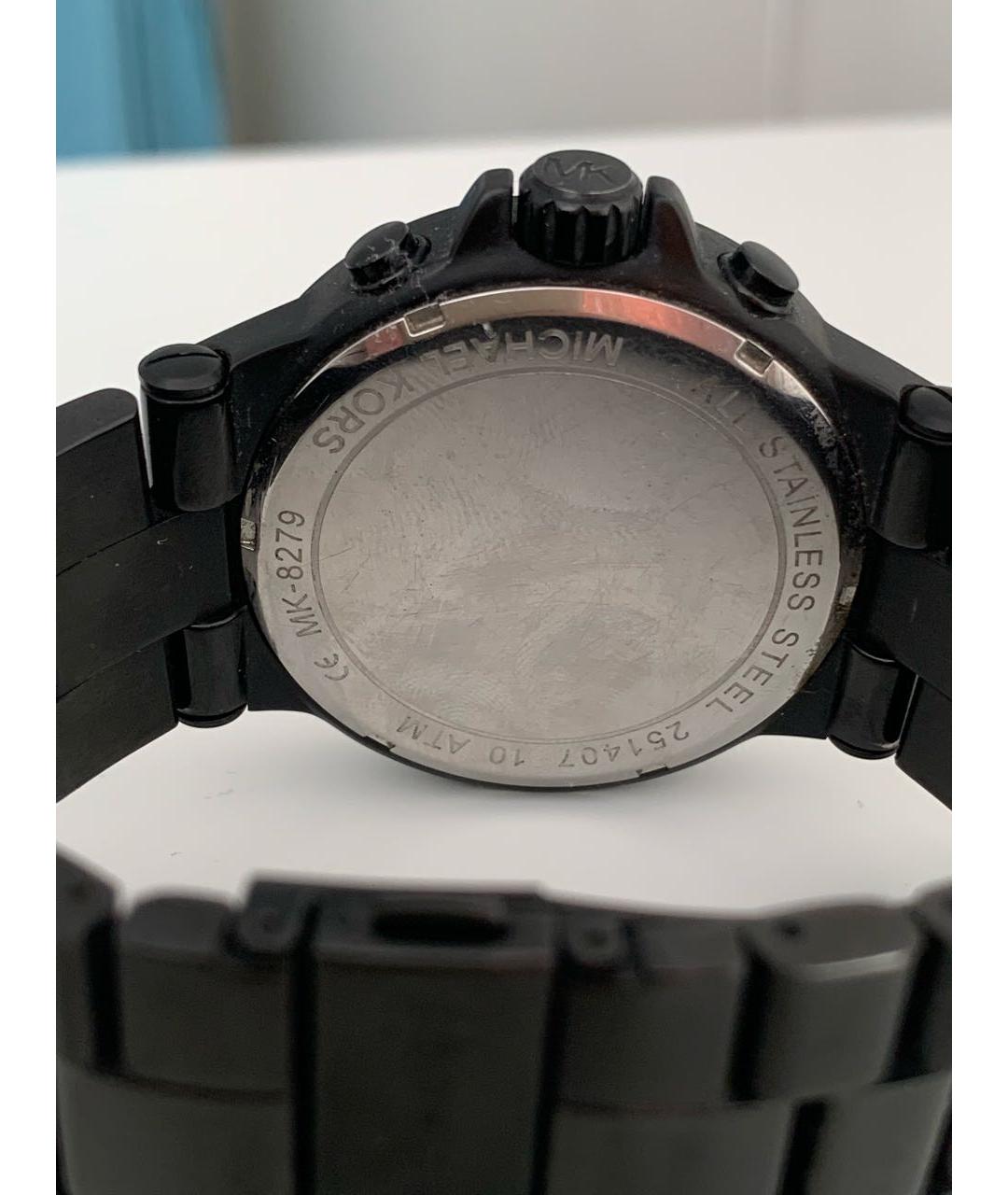 MICHAEL KORS Черные стальные часы, фото 2