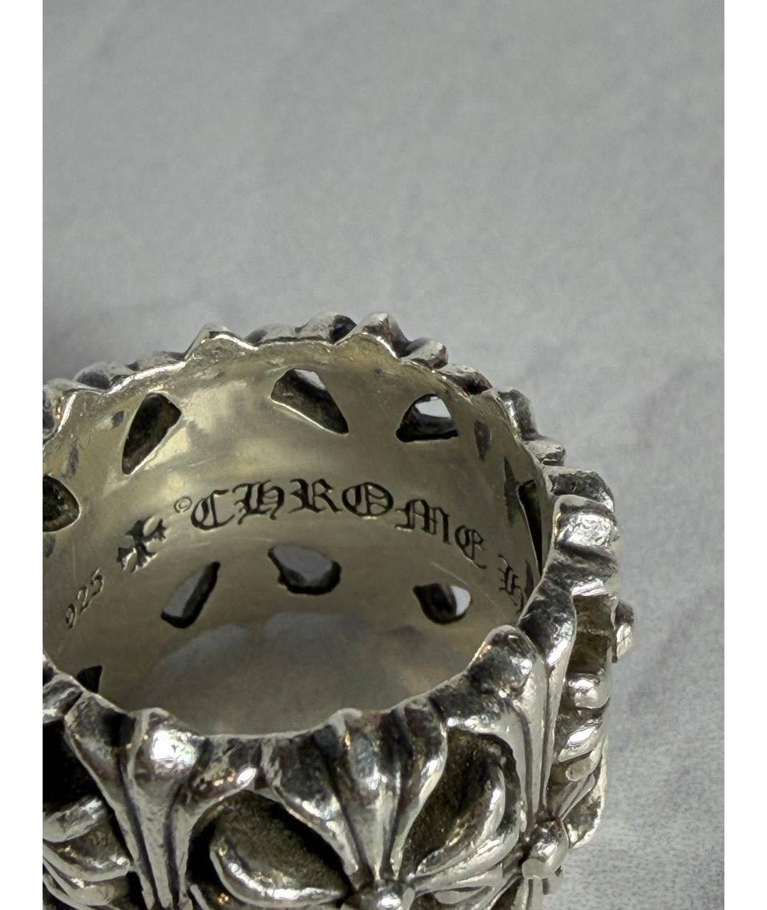 CHROME HEARTS Серебряное серебряное кольцо, фото 4