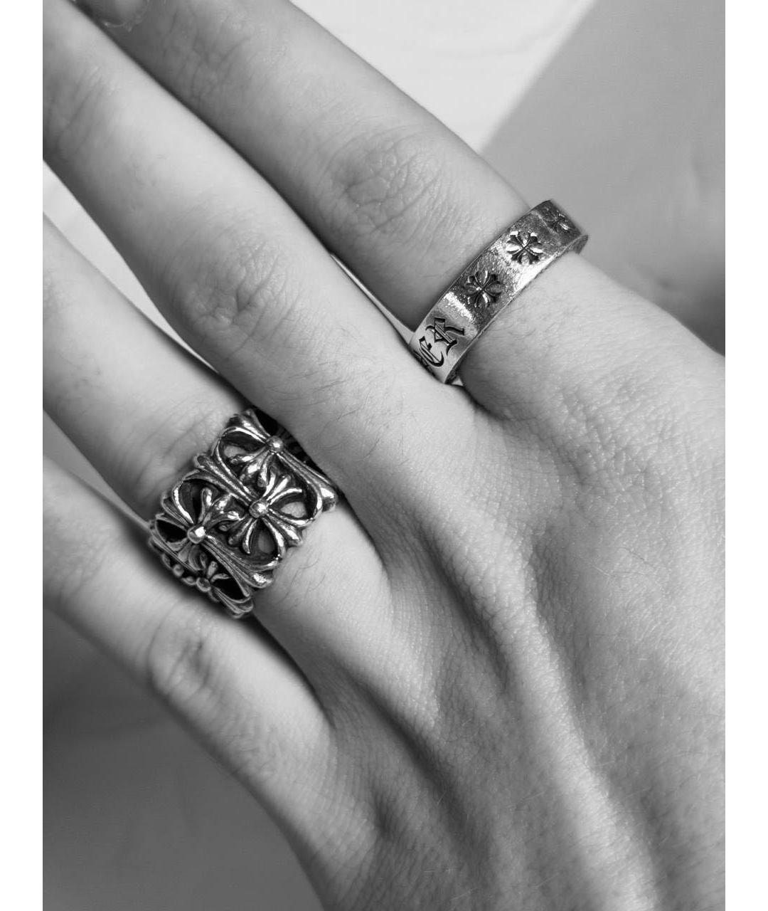 CHROME HEARTS Серебряное серебряное кольцо, фото 6