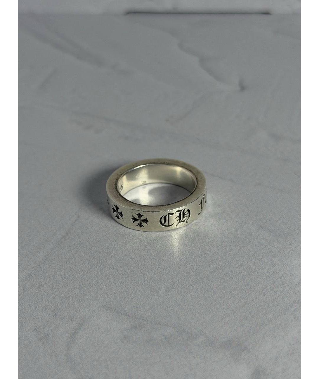 CHROME HEARTS Серебряное серебряное кольцо, фото 4