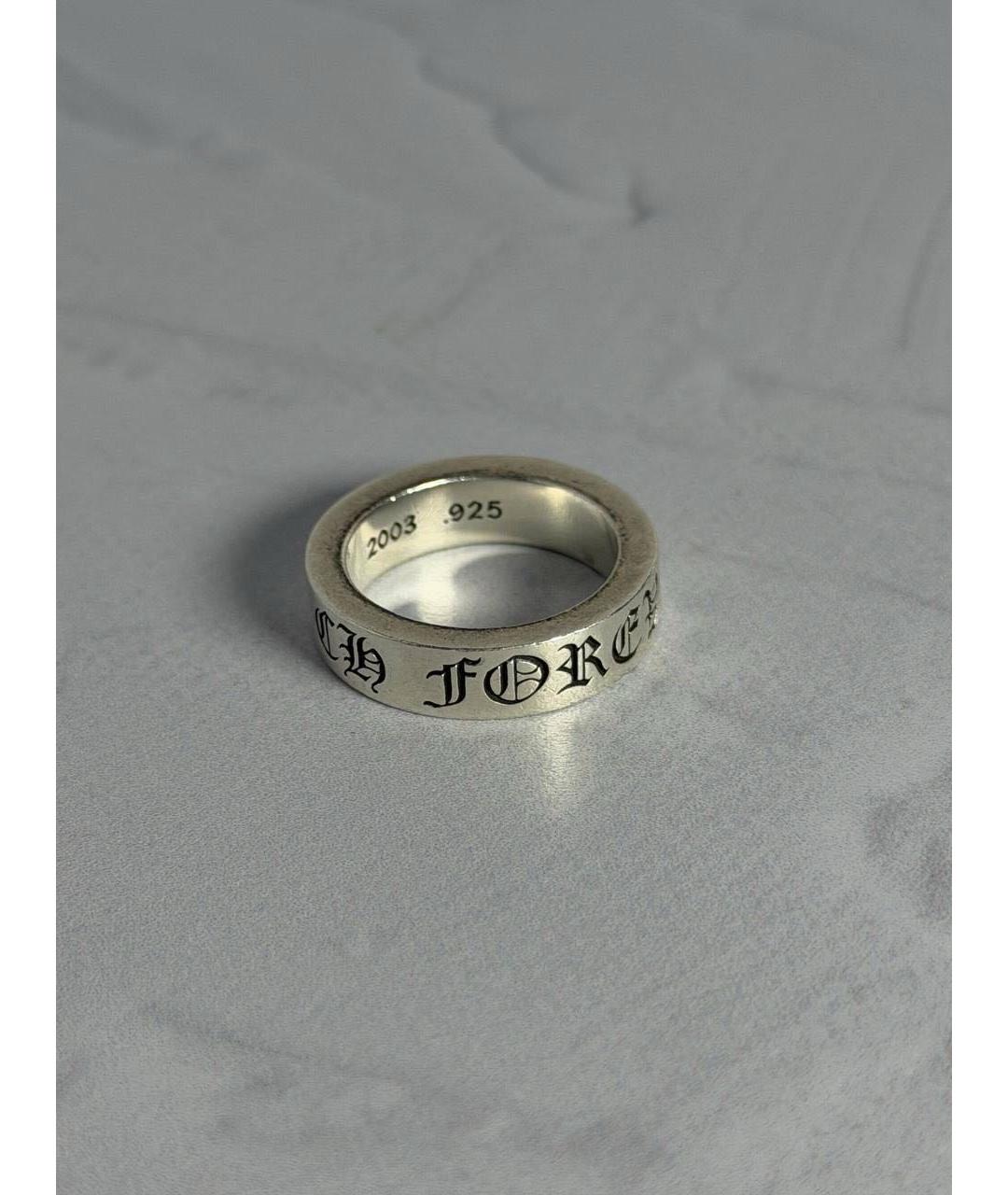 CHROME HEARTS Серебряное серебряное кольцо, фото 2