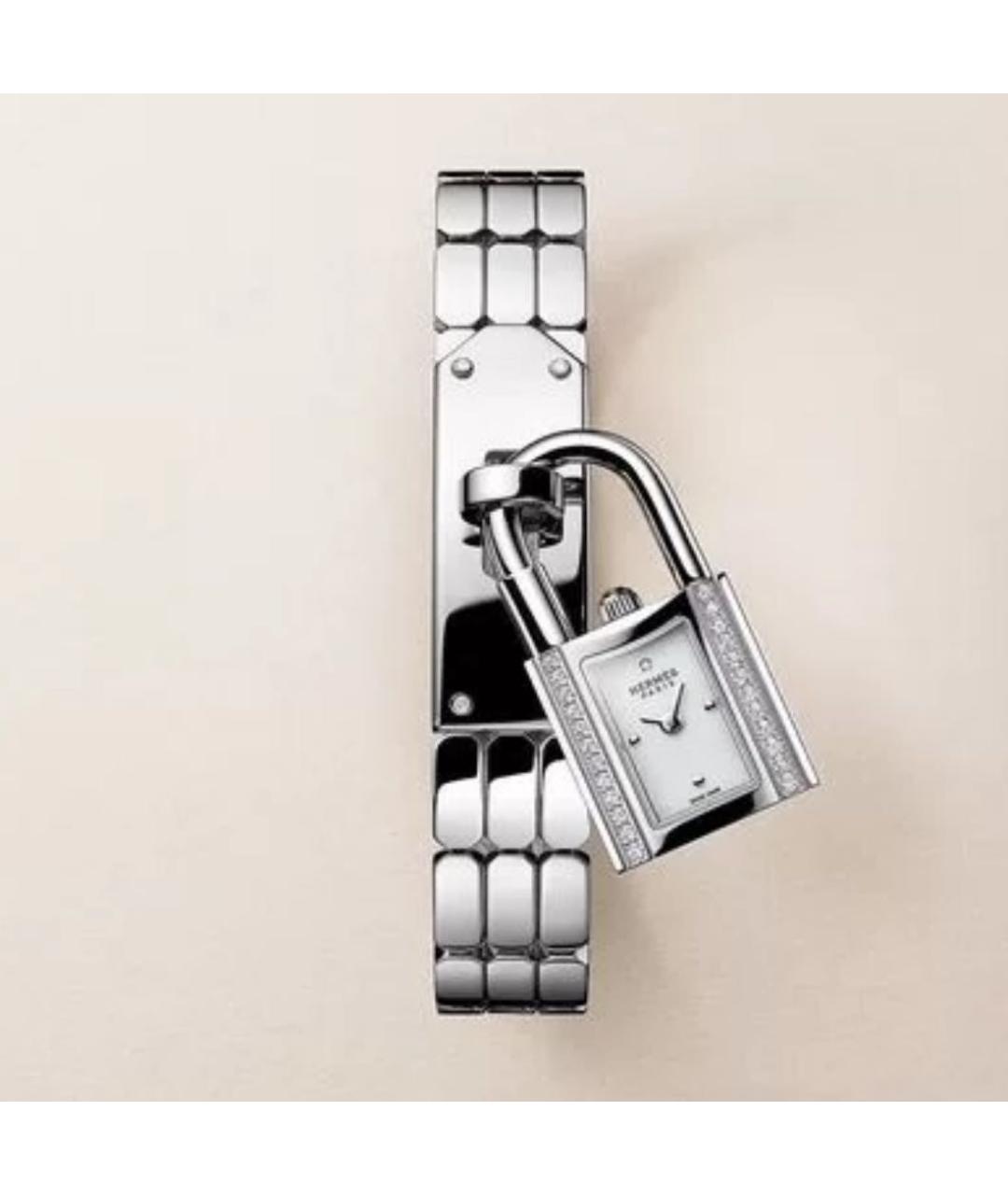 HERMES Белые часы из белого золота, фото 2