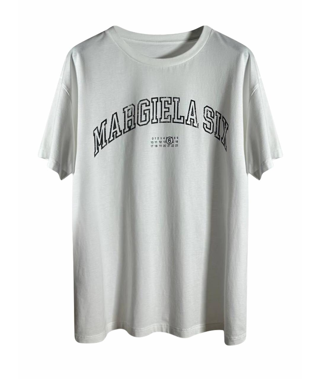 MAISON MARGIELA Белая футболка, фото 1