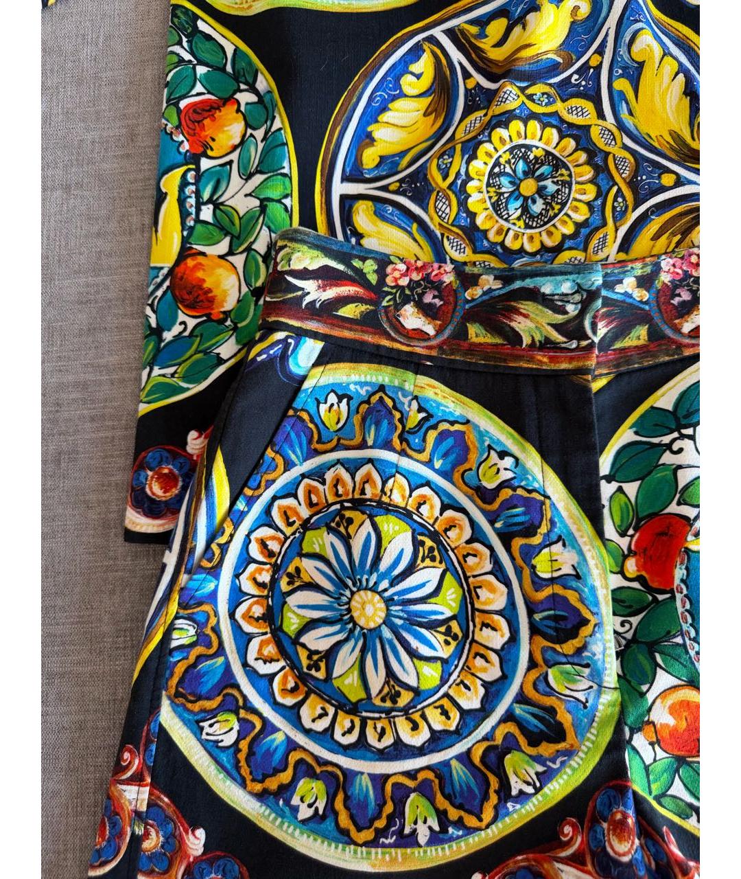 DOLCE&GABBANA Хлопковый костюм с брюками, фото 4