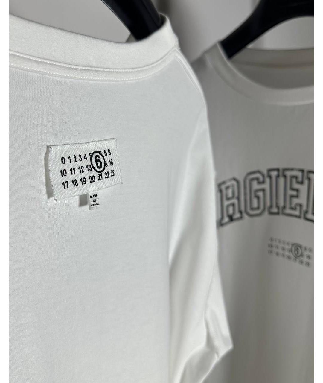 MAISON MARGIELA Белая футболка, фото 6