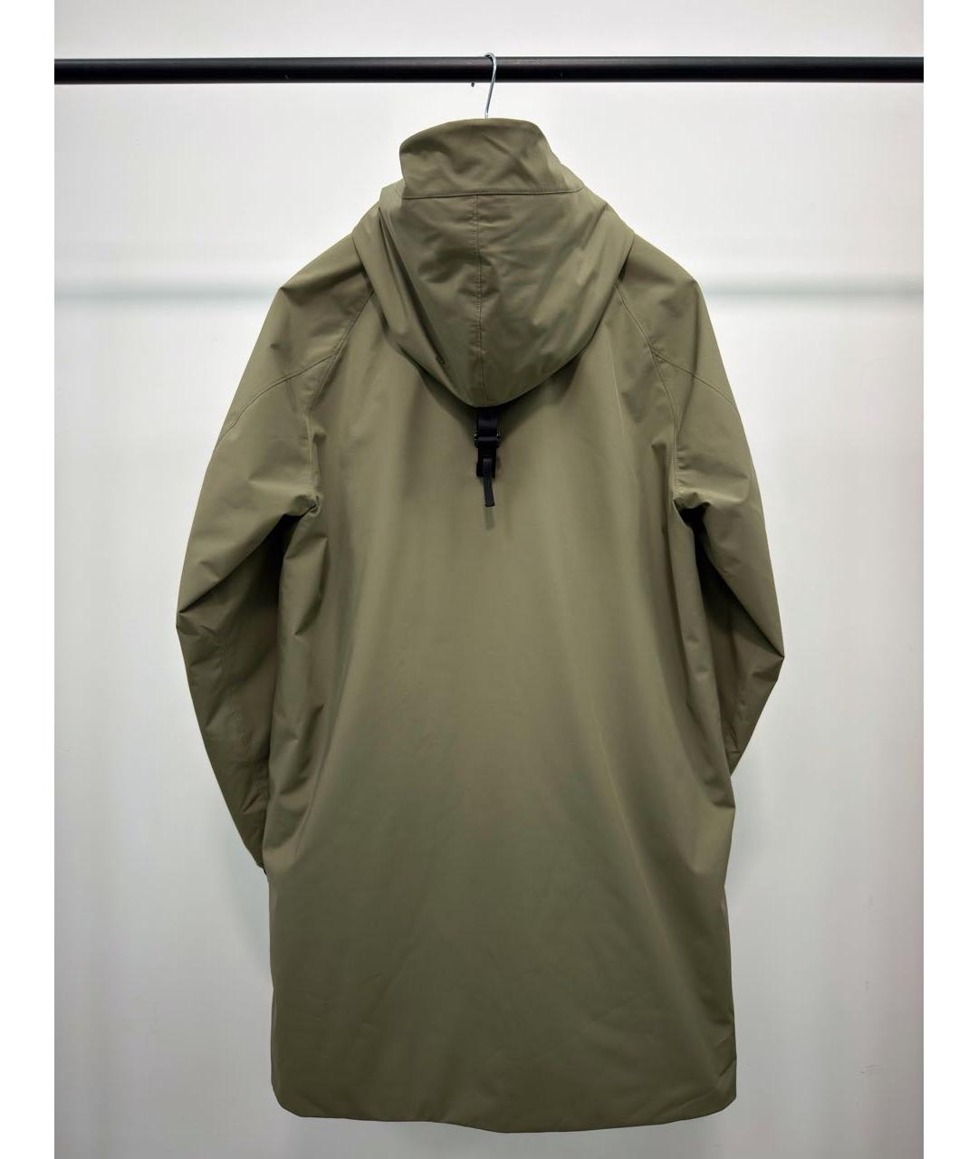 STONE ISLAND Хаки полиэстеровая парка, фото 4