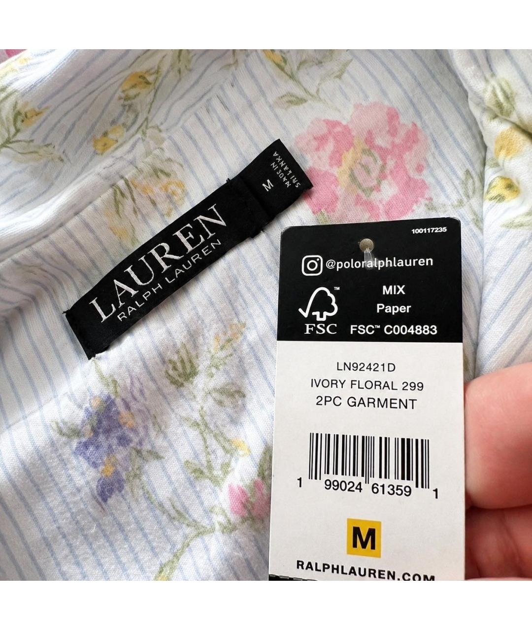 RALPH LAUREN Мульти пижамы и сорочки, фото 4