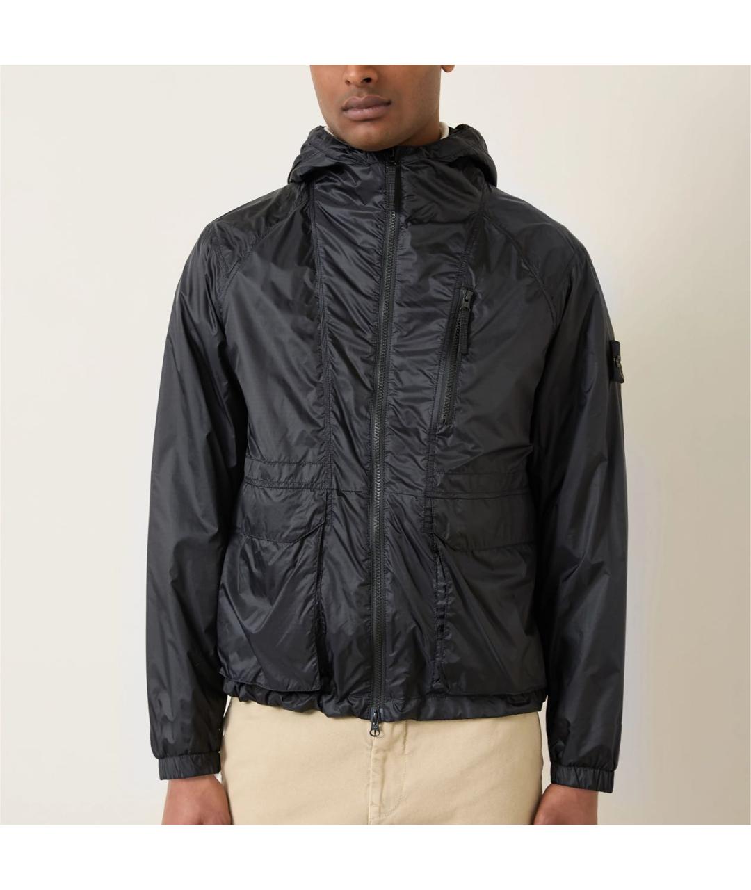 STONE ISLAND Темно-синяя куртка, фото 6