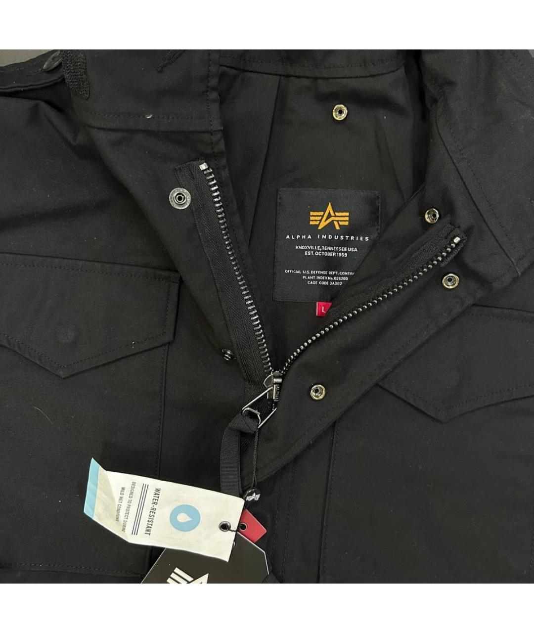 ALPHA INDUSTRIES Черная куртка, фото 3