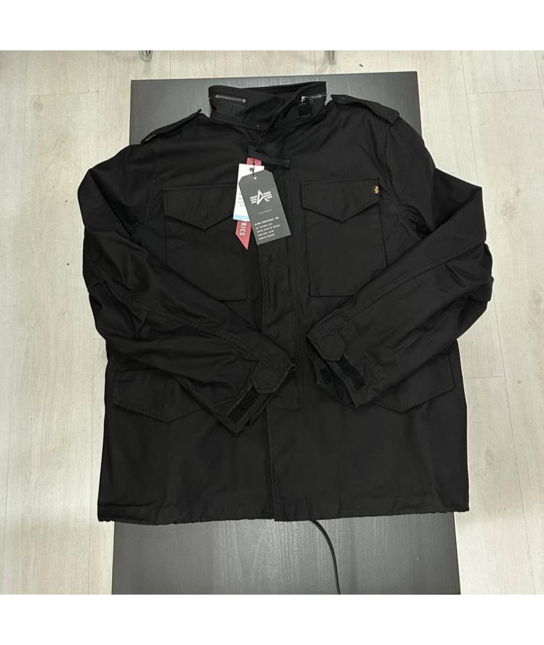 ALPHA INDUSTRIES Черная куртка, фото 4
