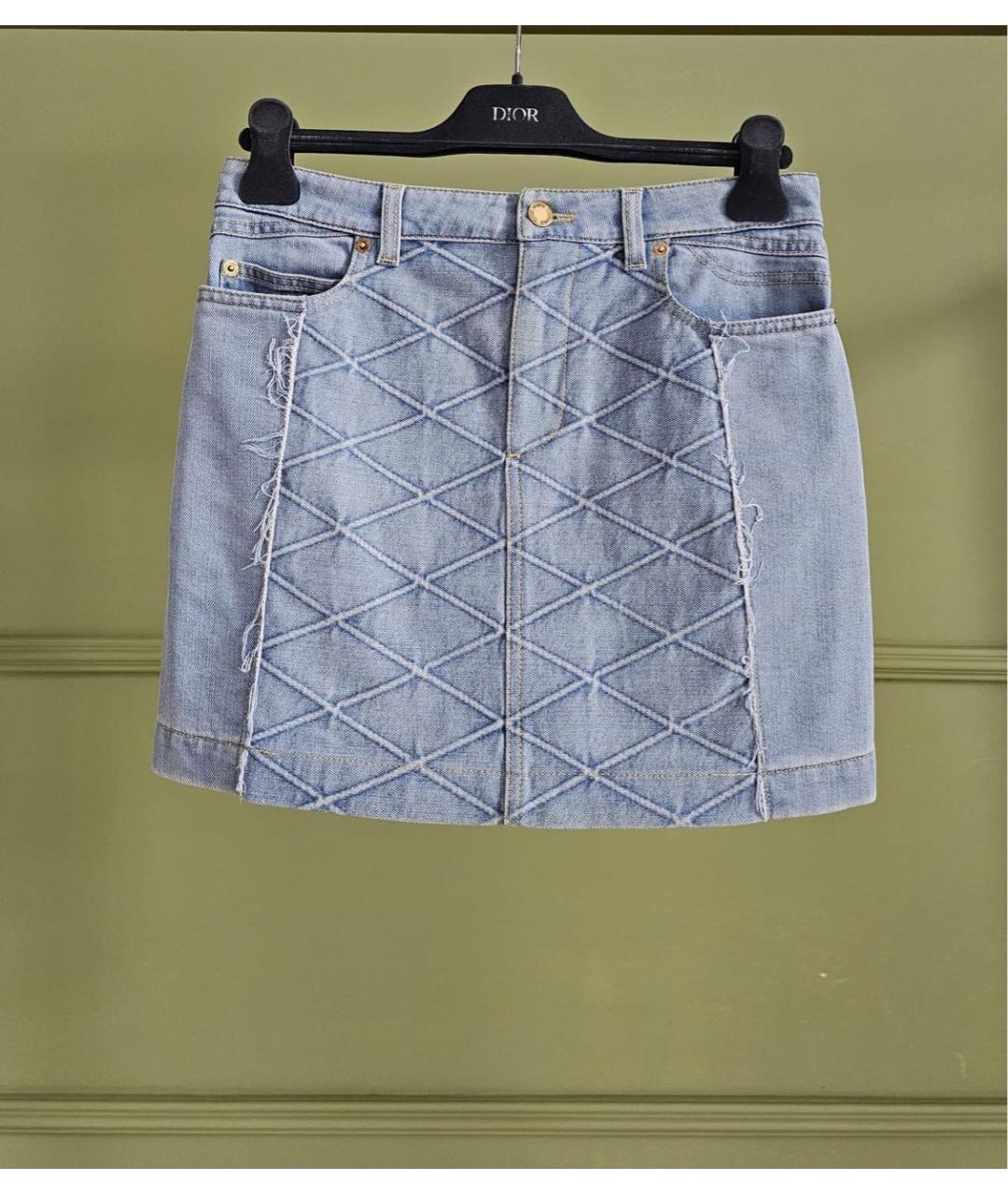 LOUIS VUITTON Юбка мини, фото 9