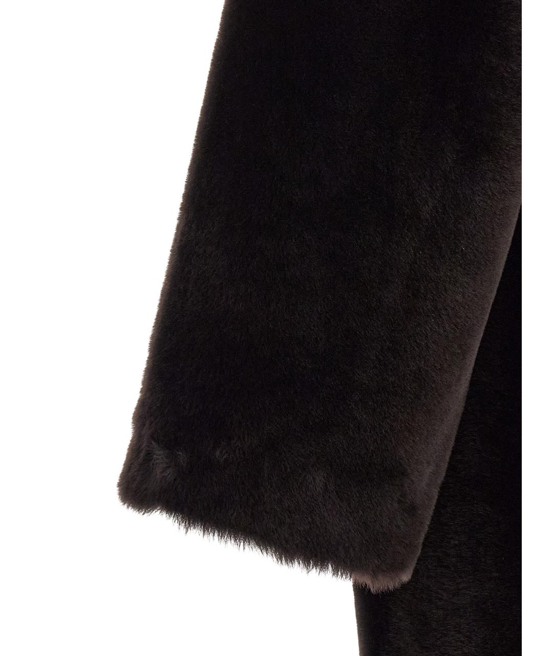 BLANCHA Коричневая шуба, фото 4
