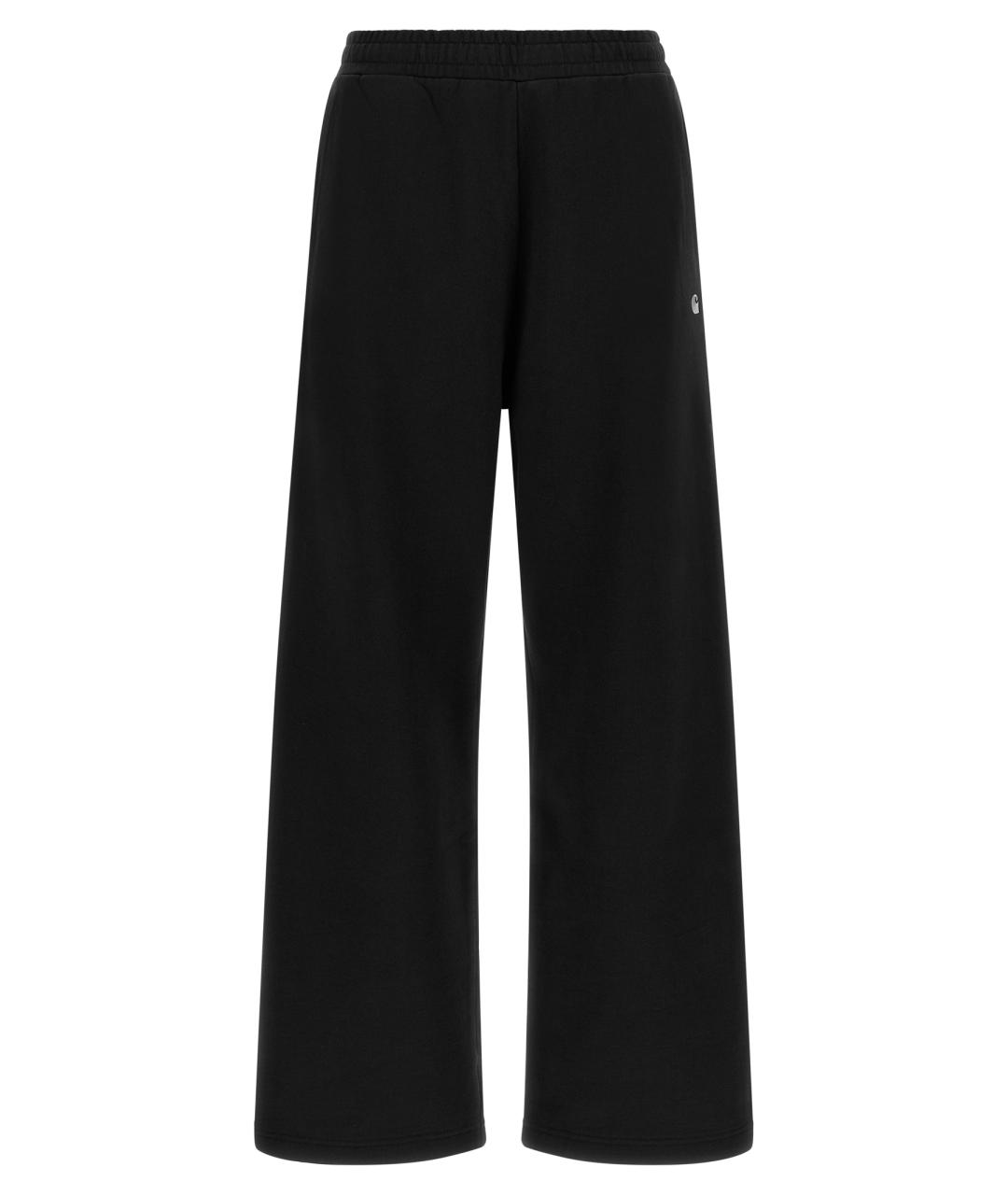 CARHARTT WIP Черные хлопковые прямые брюки, фото 1