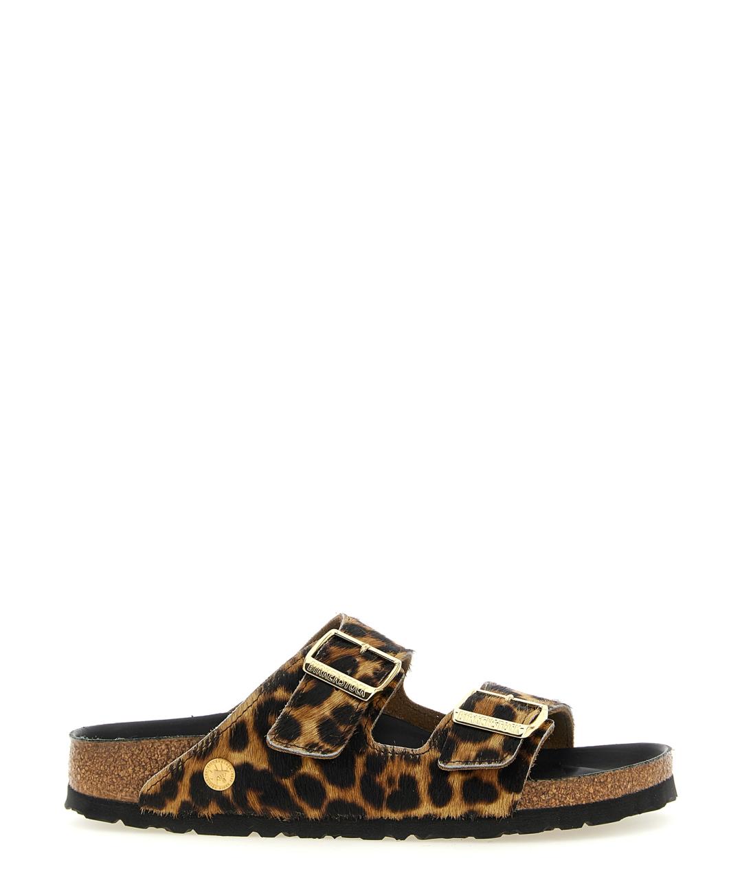 BIRKENSTOCK Мульти кожаные сандалии, фото 1