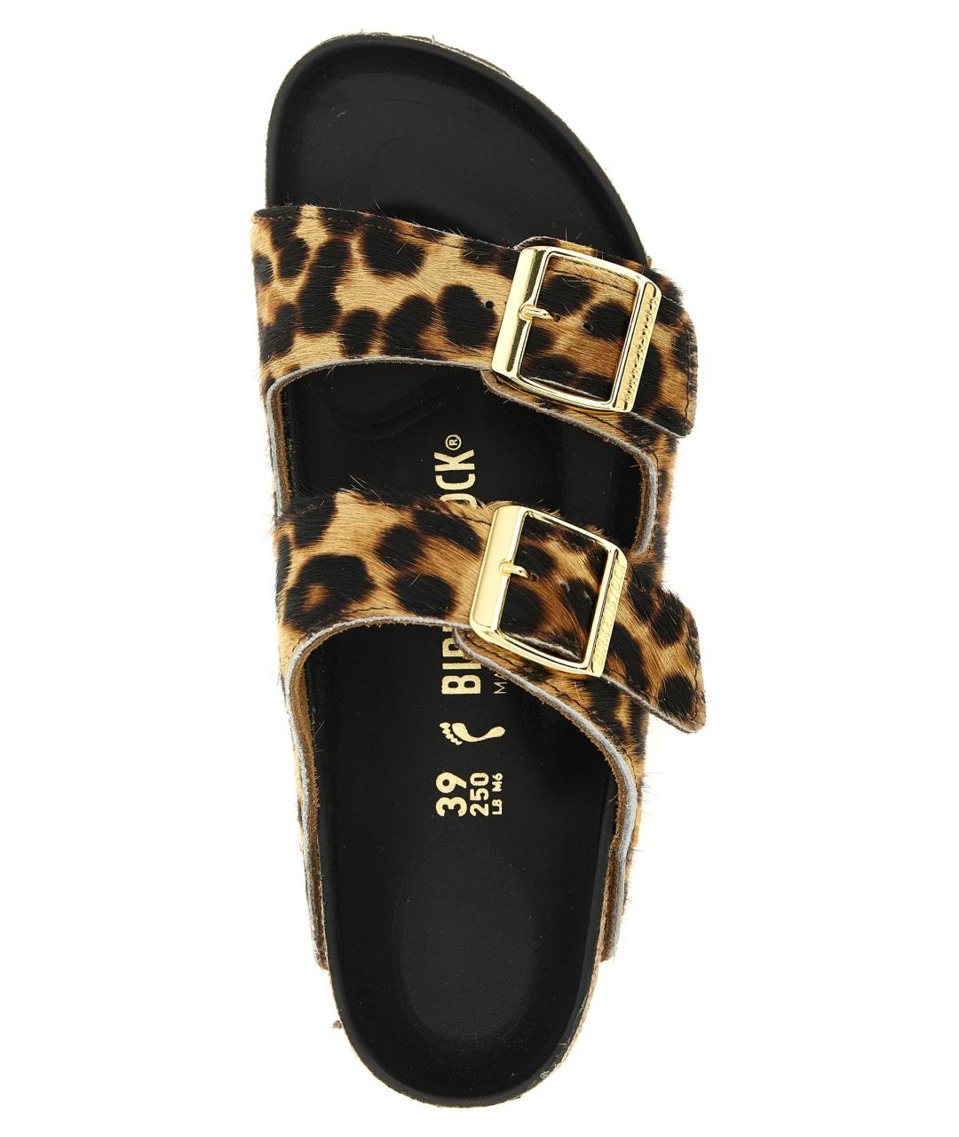 BIRKENSTOCK Мульти кожаные сандалии, фото 4