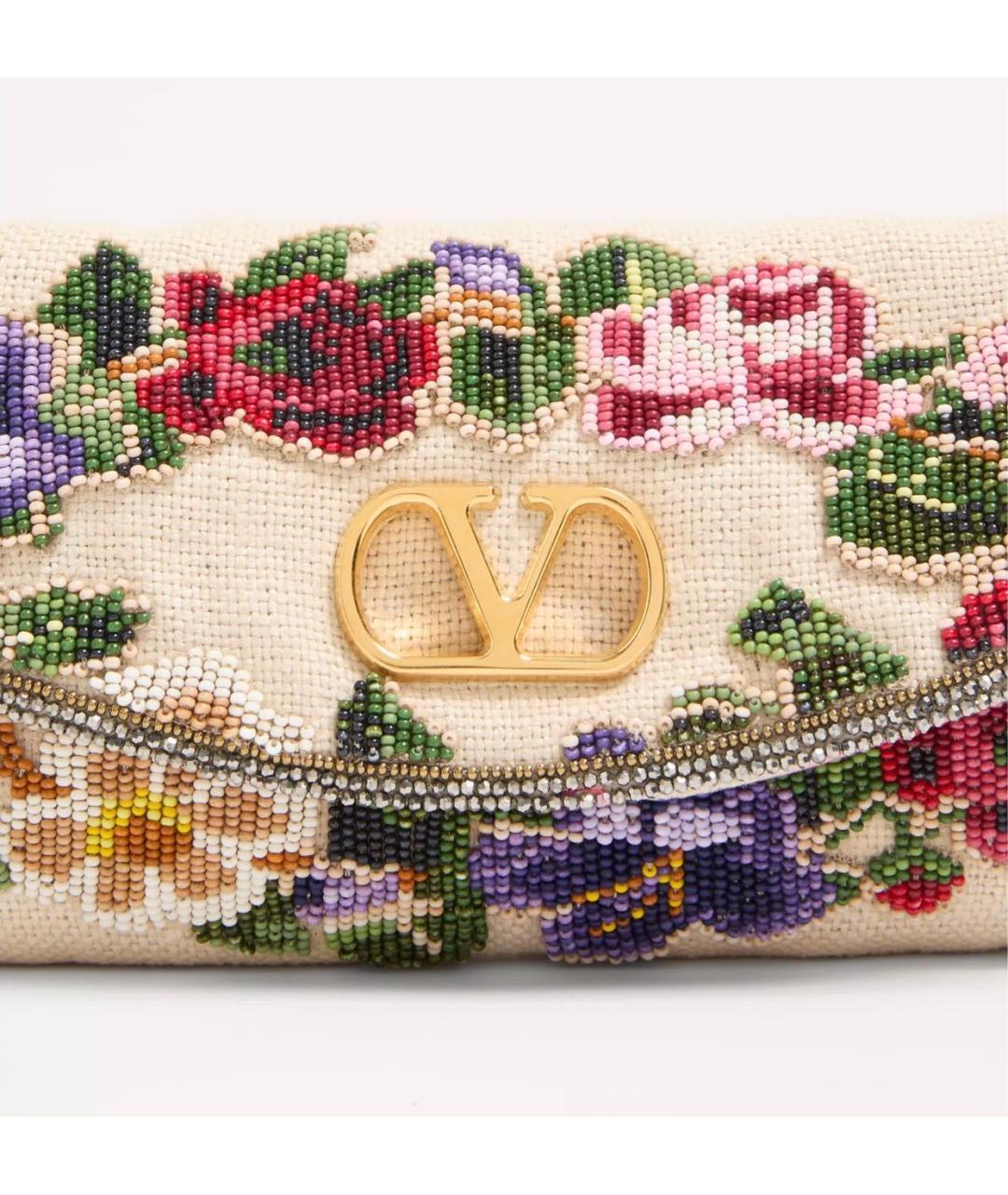 VALENTINO Бежевая сумка через плечо, фото 6