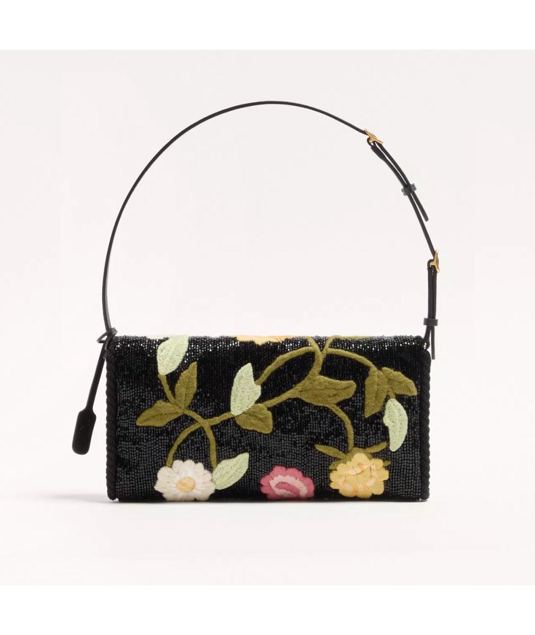 VALENTINO Черная сумка через плечо, фото 3