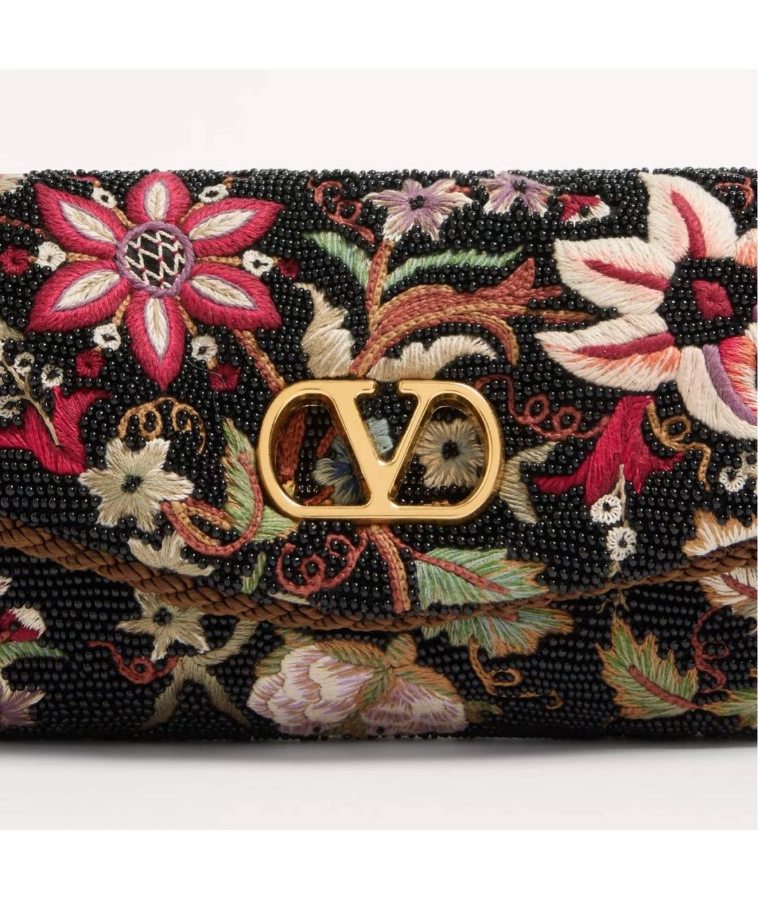 VALENTINO Черная сумка через плечо, фото 6