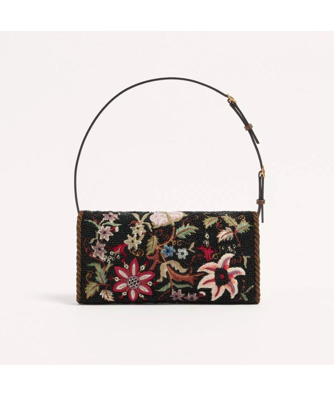 VALENTINO Черная сумка через плечо, фото 4