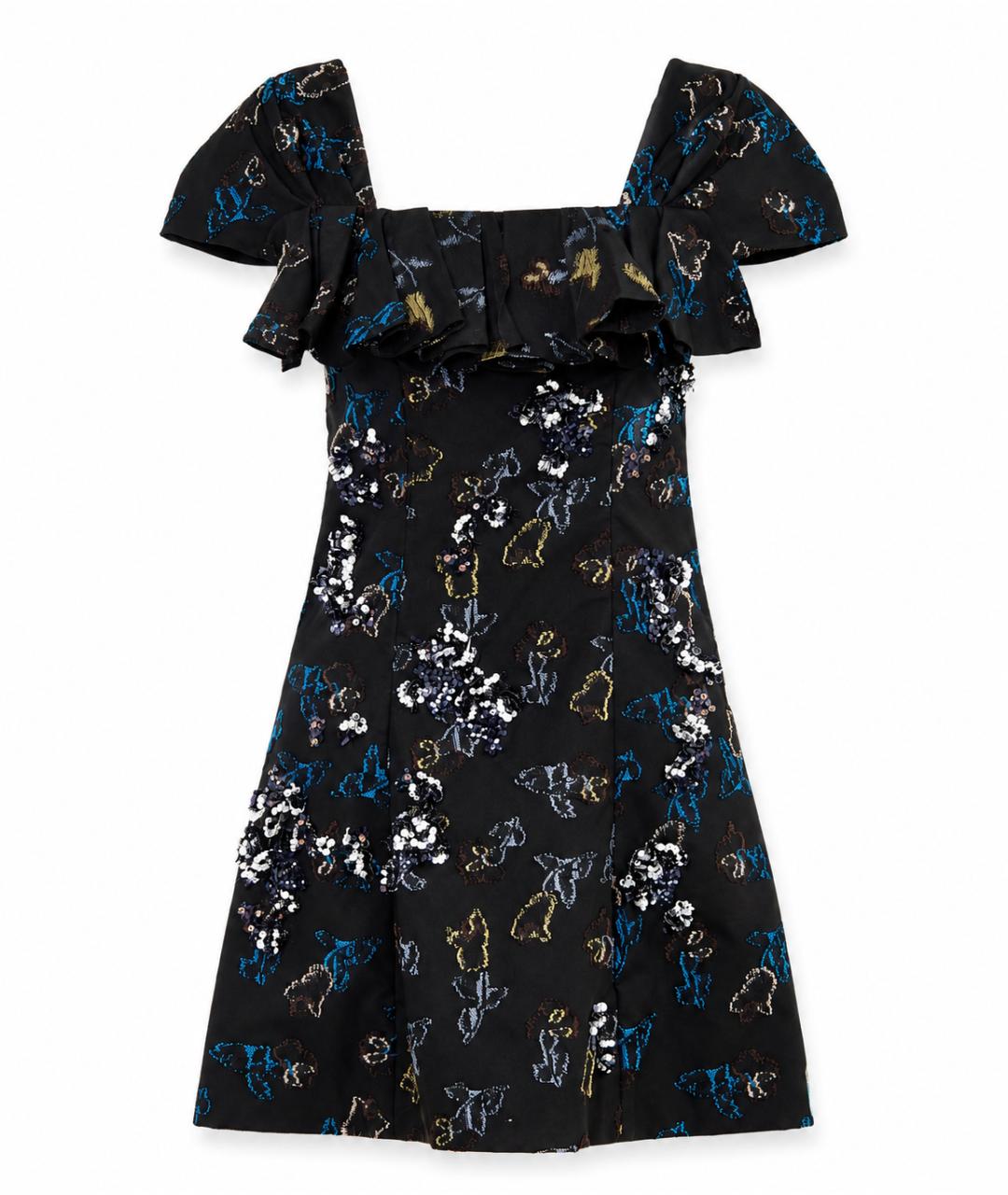 CHRISTIAN DIOR Черное полиэстеровое вечернее платье, фото 1