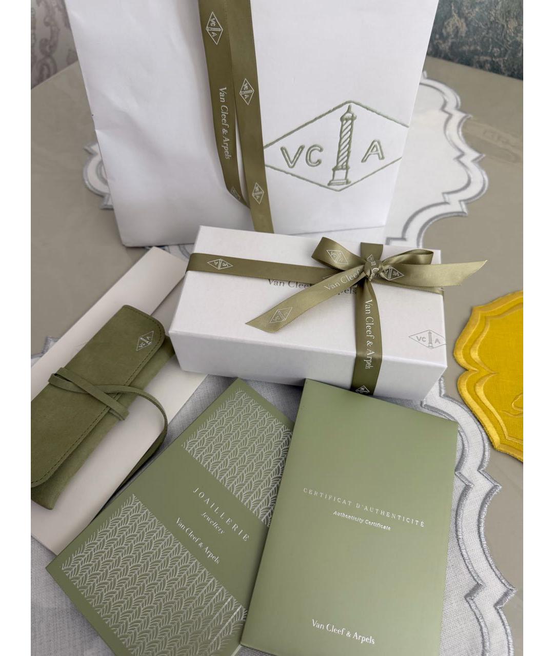 VAN CLEEF & ARPELS Бордовый браслет из желтого золота, фото 3