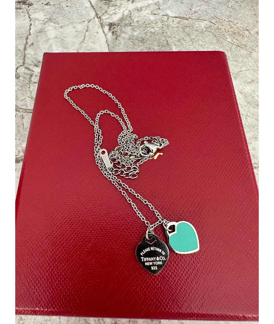 TIFFANY&CO Серебряная серебряная подвеска, фото 6