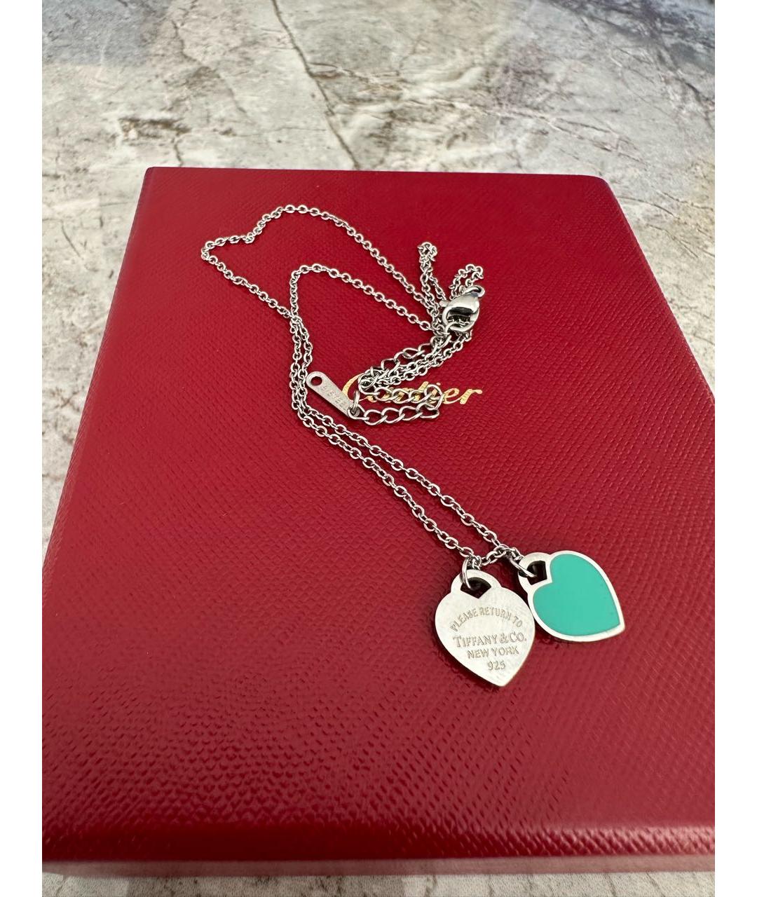 TIFFANY&CO Серебряная серебряная подвеска, фото 2
