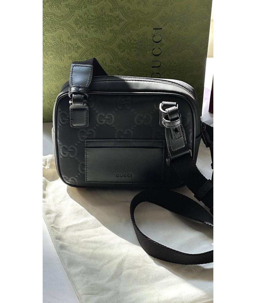 GUCCI Черная сумка на плечо, фото 2