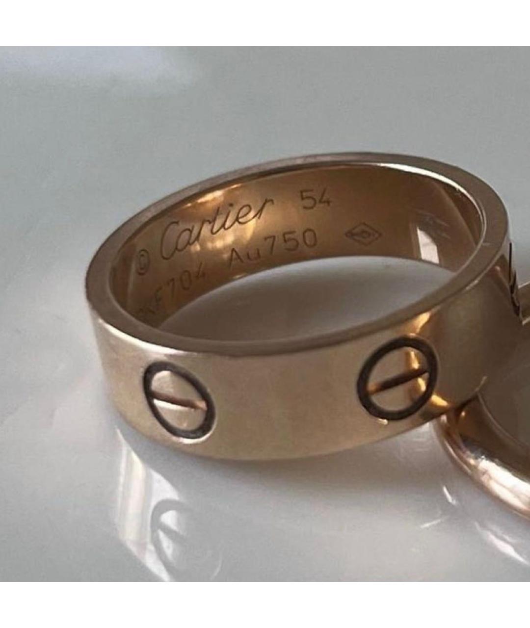 CARTIER Золотое кольцо из розового золота, фото 3