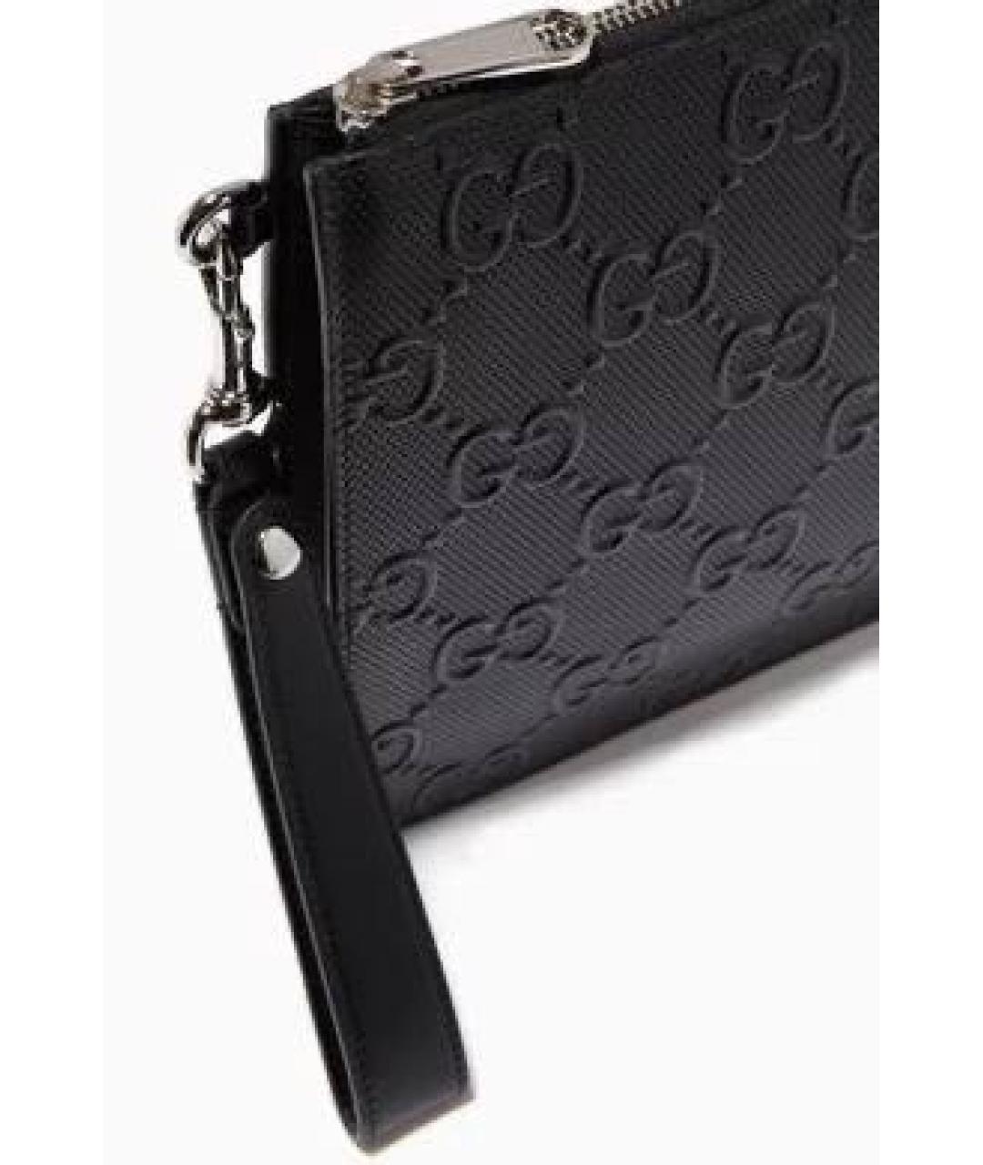 GUCCI Черная кожаная папка для документов, фото 6