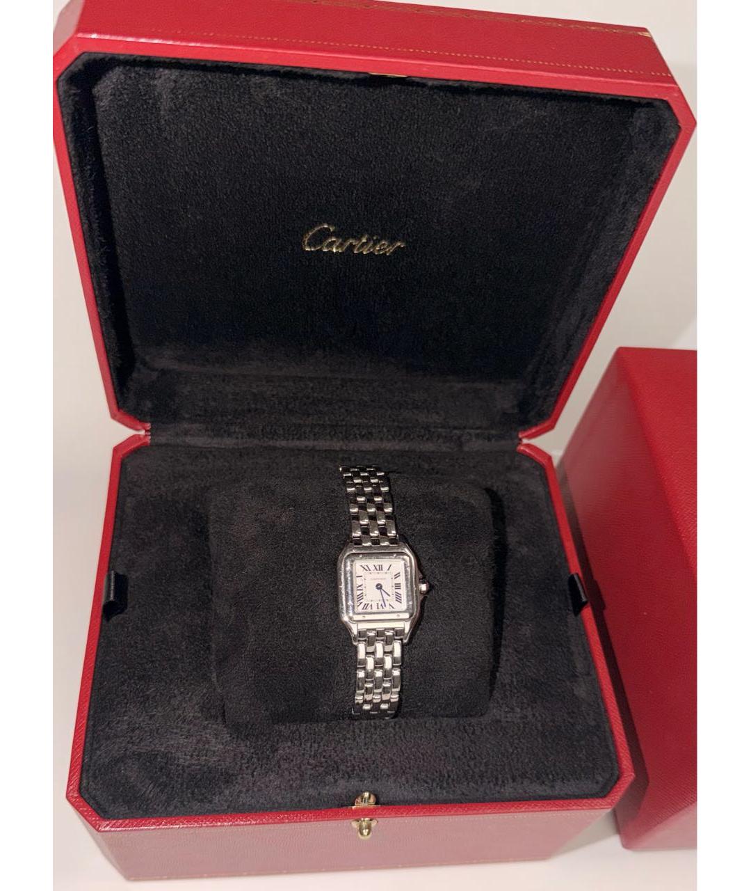CARTIER Серебряные металлические часы, фото 2