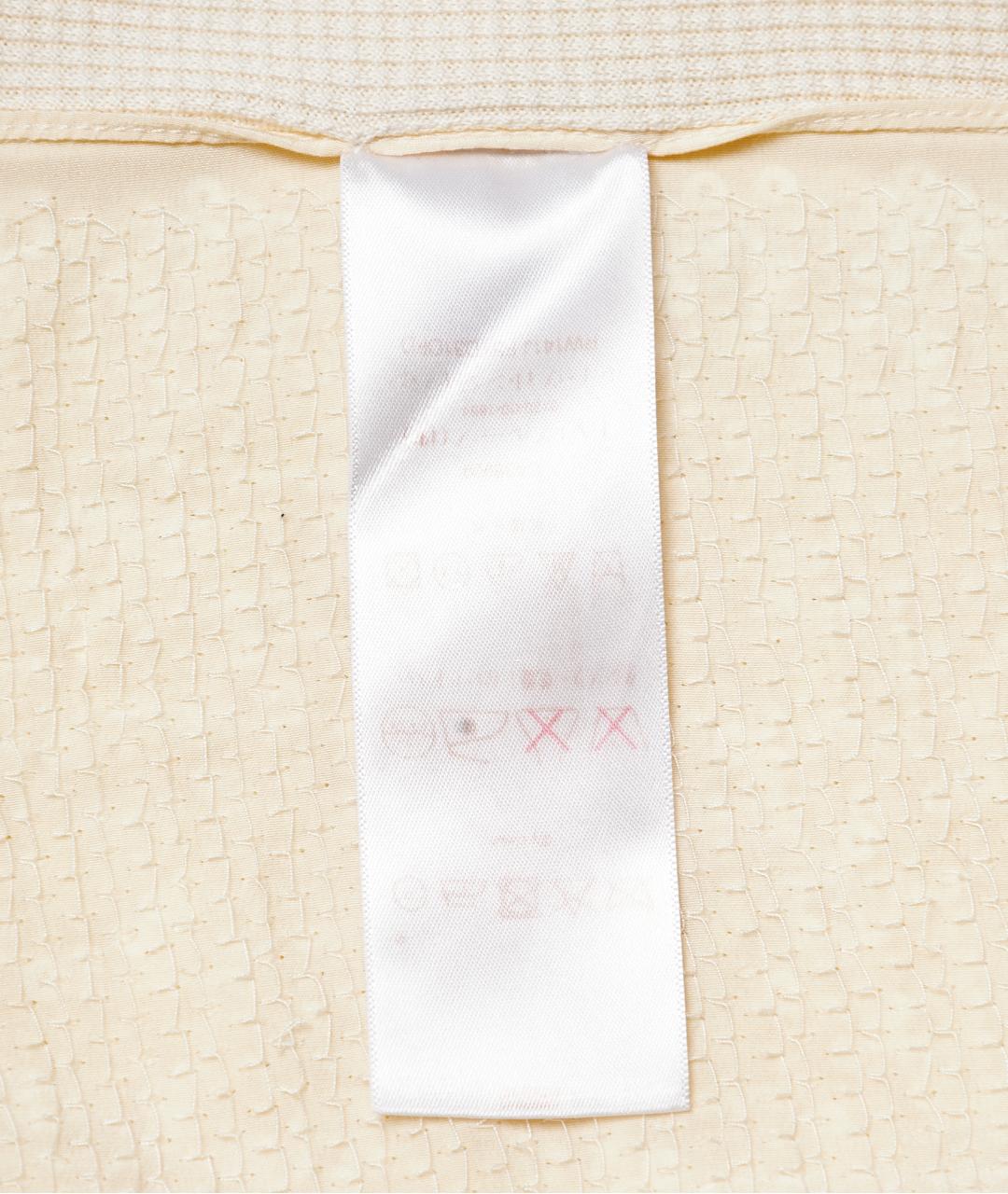 LOUIS VUITTON Белое хлопковое повседневное платье, фото 6