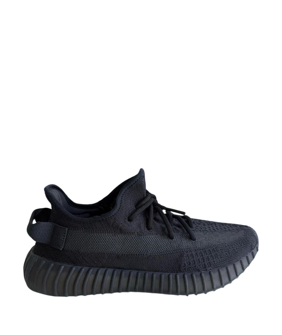 ADIDAS YEEZY Черные текстильные кроссовки, фото 1