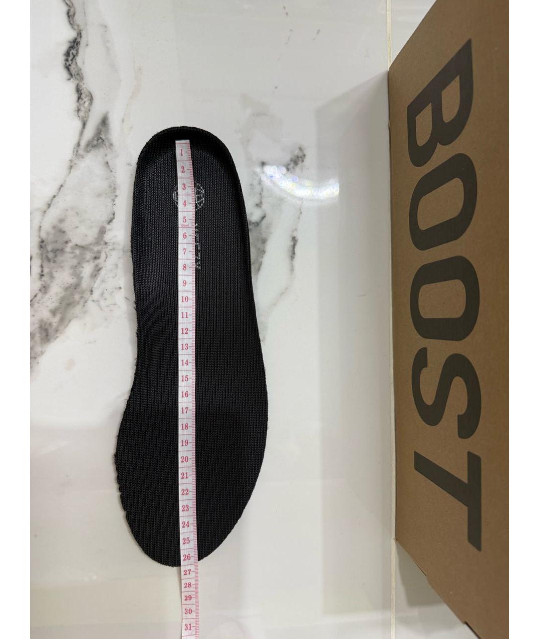 ADIDAS YEEZY Черные текстильные кроссовки, фото 6